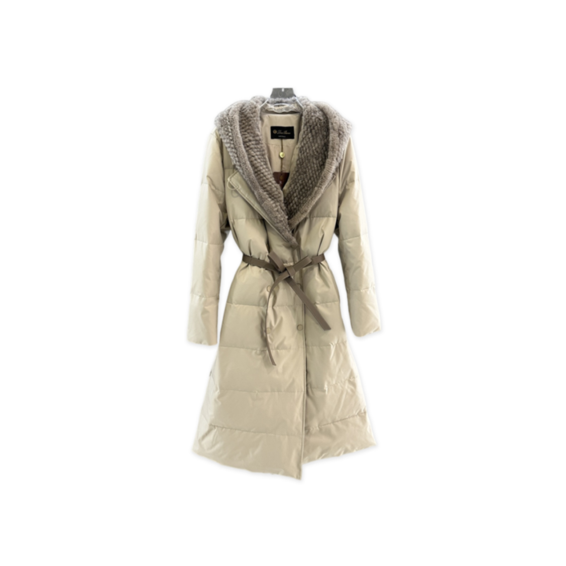 L0r0 P1ana mink hooded down jacket